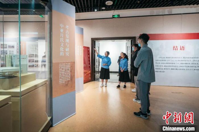 “丝路丹心——黄文弼与丝绸之路”特展在乐鱼web版登录入口开展。　马骞 摄